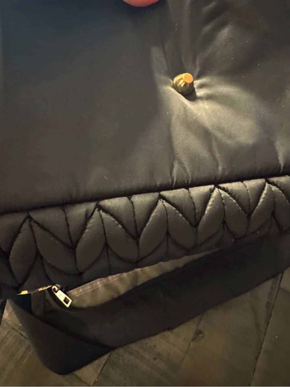 HAPP Brand Black Diaper Bag